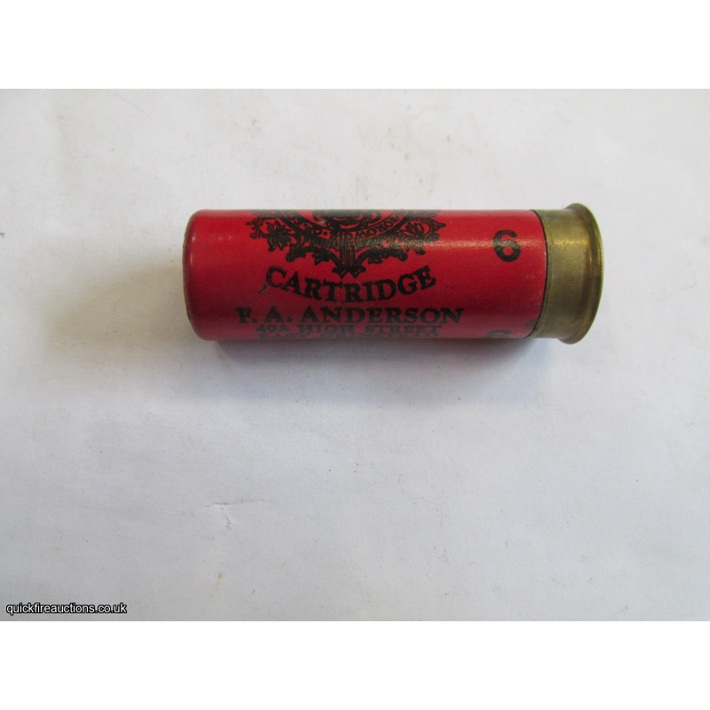 12G ANDERSON THE SACKVILLE EMPTY FIRED CASE