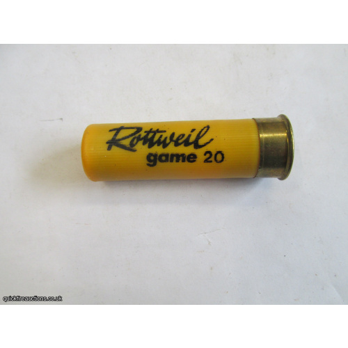 20G ROTWEIL GAME CARTRIDGE [INERT]