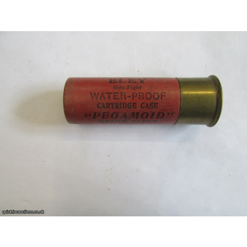 12G R.T.O. TC=ROBINSON ELEY WATER-PROOF PEGAMOID CARTRIDGE  [INERT]