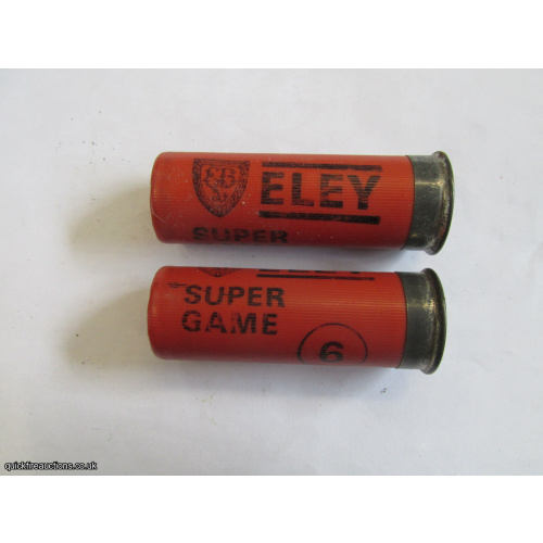 12G ELEY SUPER GAME CARTRIDGE [INERT]