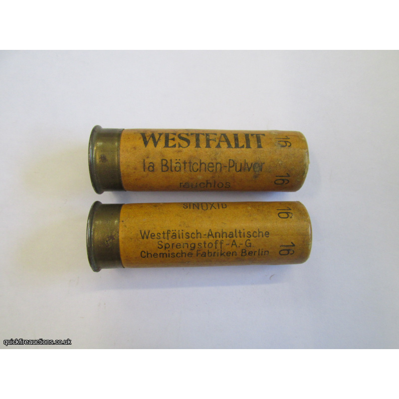 16G R.T.O. WESTFALIT CARTRIDGE  [INERT]