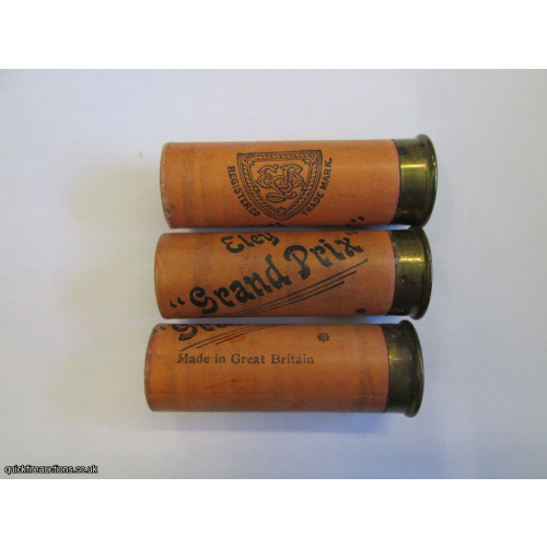 12G R.T.O. ELEY GRAND PRIX LONDON CARTRIDGE  [INERT]