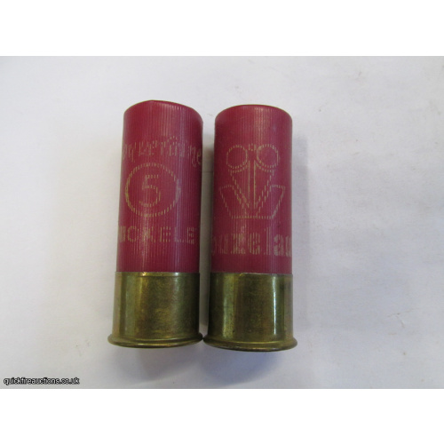 12G VOUZELAUD NICKELE CARTRIDGE [INERT]
