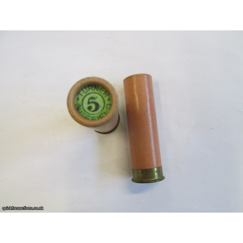 20G R.T.O. TC= TURNER SHEFFIELD PLAIN TUBE CARTRIDGE  [INERT]