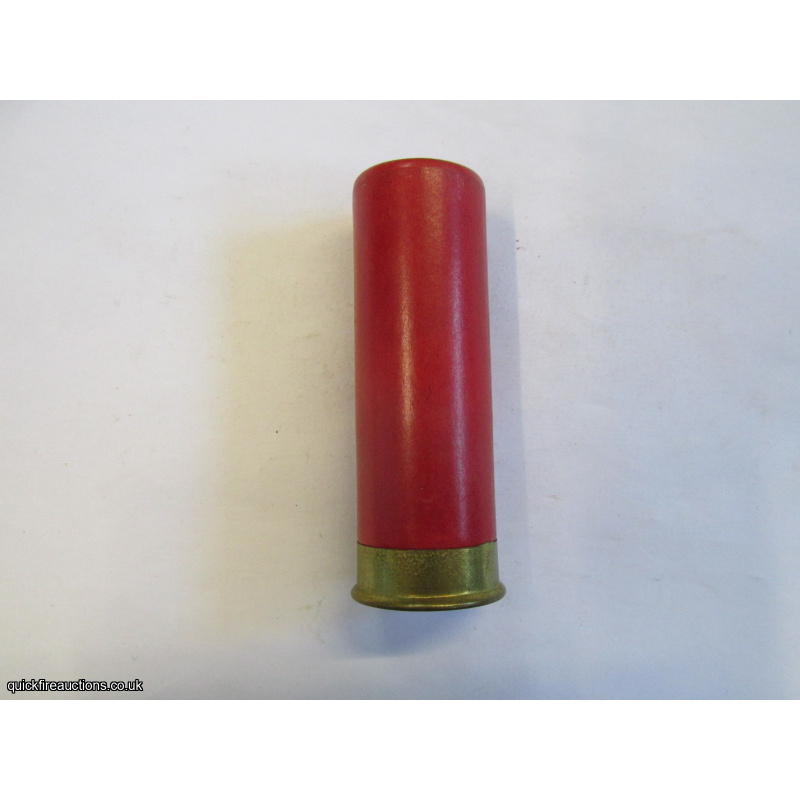 12G R.T.O. TC= SHAMROCK CARTRIDGE PLAIN RED TUBE CARTRIDGE  [INERT]