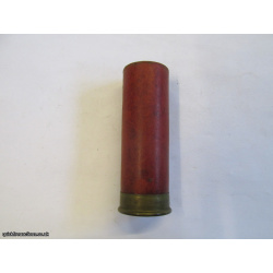 12G R.T.O. TC= A HILL & SON HORNCASTLE PLAIN REDISH TUBE CARTRIDGE  [INERT]