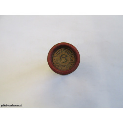 12G R.T.O. TC= A HILL & SON HORNCASTLE PLAIN REDISH TUBE CARTRIDGE  [INERT]