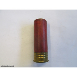 12G R.T.O. TC= C HURCHILL GUNMAKER EXPRESS LOAD PLAIN REDISH TUBE CARTRIDGE  [INERT]