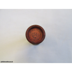 12G R.T.O. TC= C HURCHILL GUNMAKER EXPRESS LOAD PLAIN REDISH TUBE CARTRIDGE  [INERT]