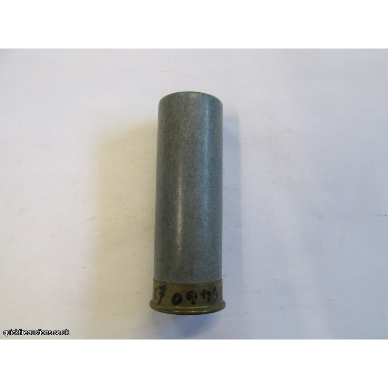 12G R.T.O. TC= SMITH & SONS NEWARK PLAIN BLUE TUBE CARTRIDGE  [INERT]