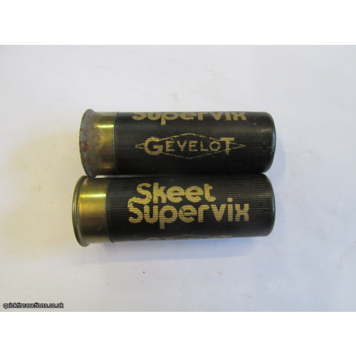 12G GEVELOT SUPERVIX SKEET CARTRIDGE [INERT]