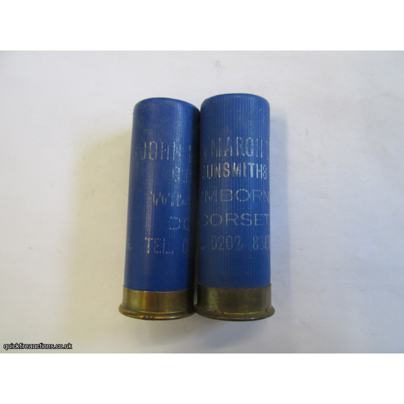 12G JOHN MARCH GUNSMITHS CARTRIDGE [INERT]