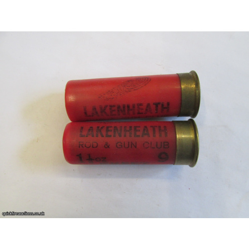 12G LAKENHEATH ROD & GUN CLUB SKEET CARTRIDGE [INERT]