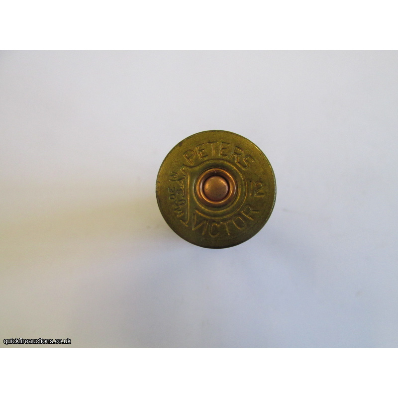 12G R.T.O. HS= PETERS VICTOR BROWN CARTRIDGE  [INERT]