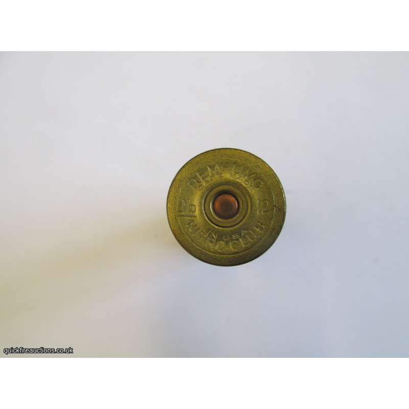 12G R.T.O. HS= REM-UMC NITRO CLUB CARTRIDGE  [INERT]