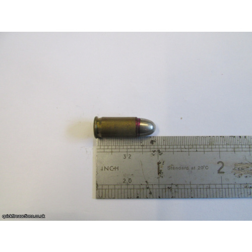 1 X F N * 7.65  NICKEL BULLET INERT