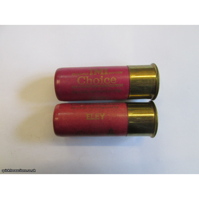 12G IMI CHOICE ELEY CARTRIDGE  [INERT]