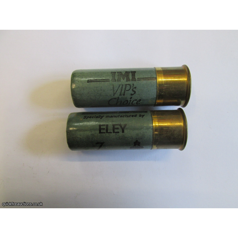 12G IMI VIPs CHOICE ELEY CARTRIDGE  [INERT]