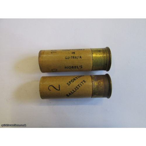 12G NOBELS SPORTING BALLISTITE CARTRIDGE  [INERT]