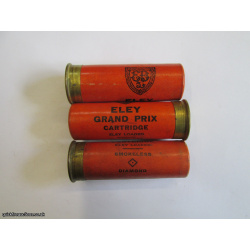 12G R.T.O. ELEY GRAND PRIX SMOKELESS D NOBEL CARTRIDGE  [INERT]