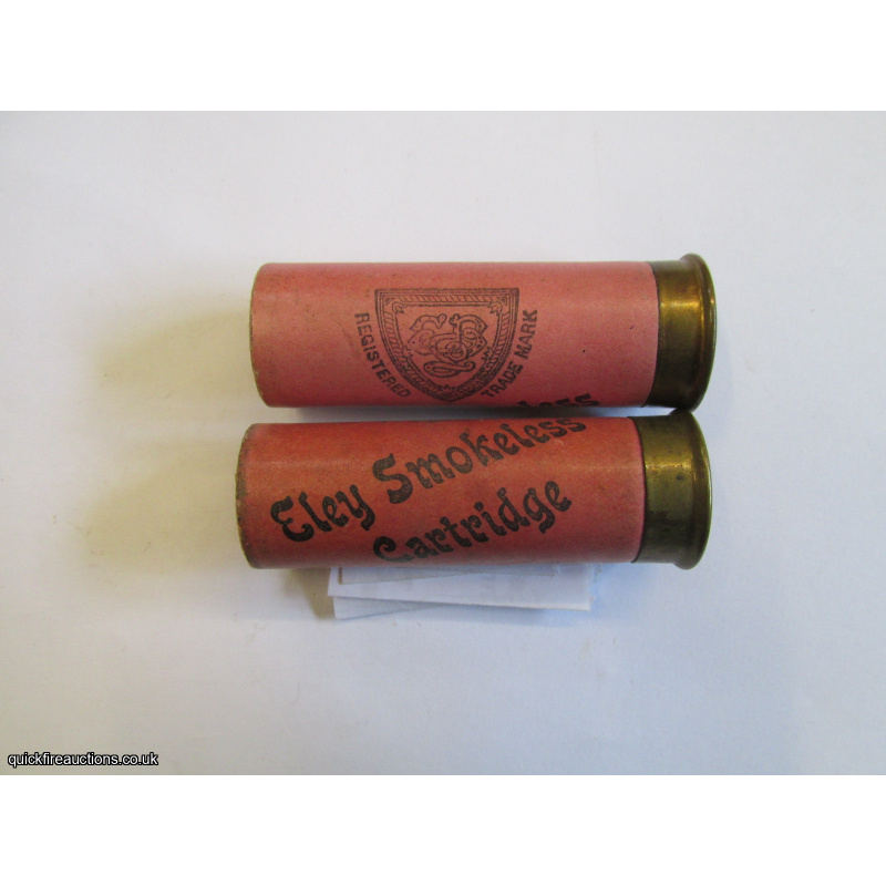12G R.T.O. ELEY SMOKELESS LONDON CARTRIDGE  [INERT]