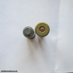 1 X  U.M.C. .44 C L.M.R.  LEAD FLAT NOSE BULLET INERT