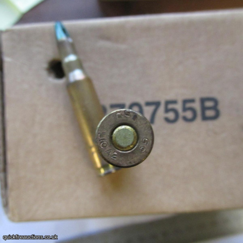 1 X 7.62 RG L10 A2 69 GREEN TIP BLANK INERT