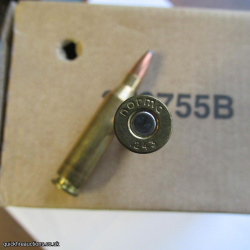 1 X .243 NORMA COPPER LEAD TIP BULLET INERT