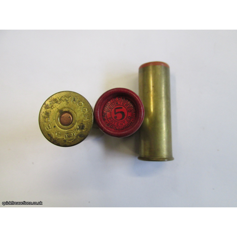 12G R.T.O. PNEUMATIC CARTRIDGE EDINBURGH BRASS EJECTOR CARTRIDGE  [INERT]