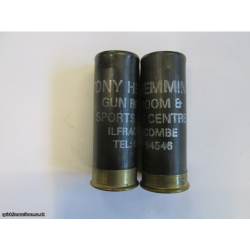 12G TONY HEMMING GUN ROOM CARTRIDGE [INERT]