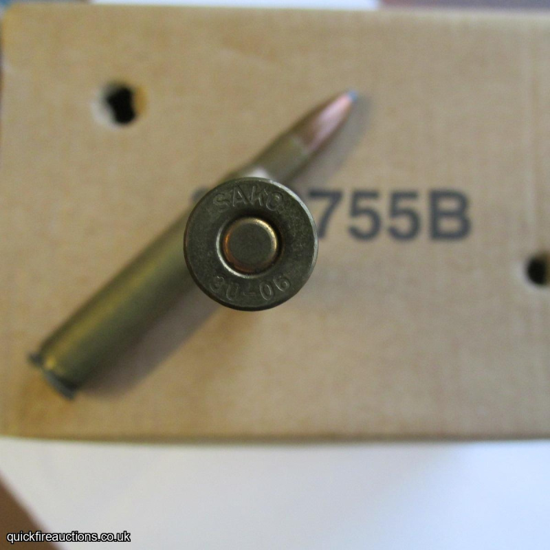 1 X 30-06 SAKO COPPER LEAD TIP BULLET INERT