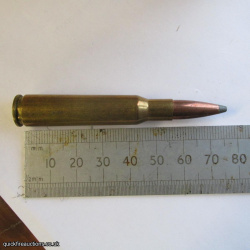 1 X 7 X 57 NORMA COPPER LEAD TIP BULLET INERT