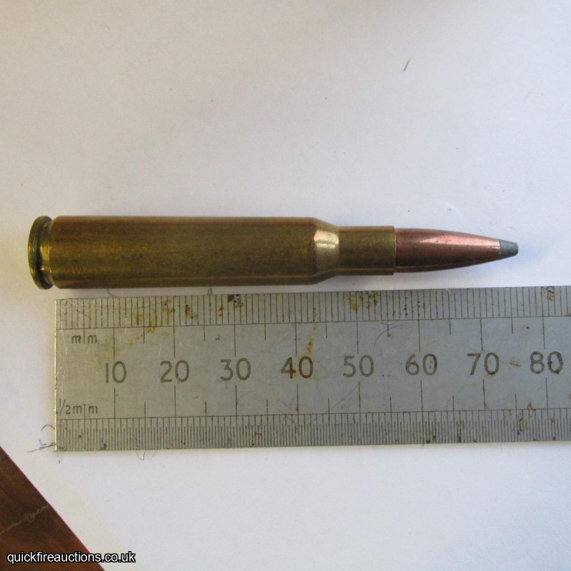 1 X 7 X 57 NORMA COPPER LEAD TIP BULLET INERT