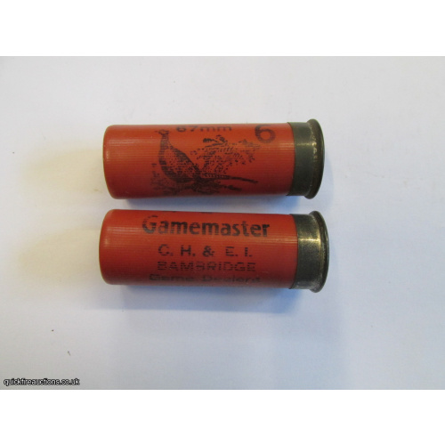 12G BAMBRIDGE GAMEMASTER CARTRIDGE [INERT]