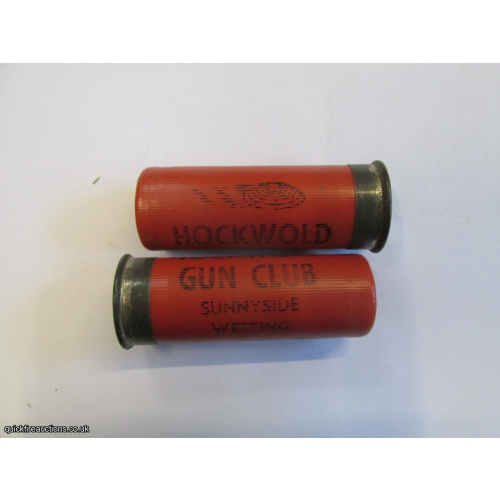 12G HOCKWOLD GUN CLUB CARTRIDGE [INERT]