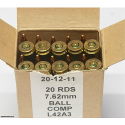 L42A3 7.62mm NATO Rounds AIAW Accuracy International Sniper L129A1