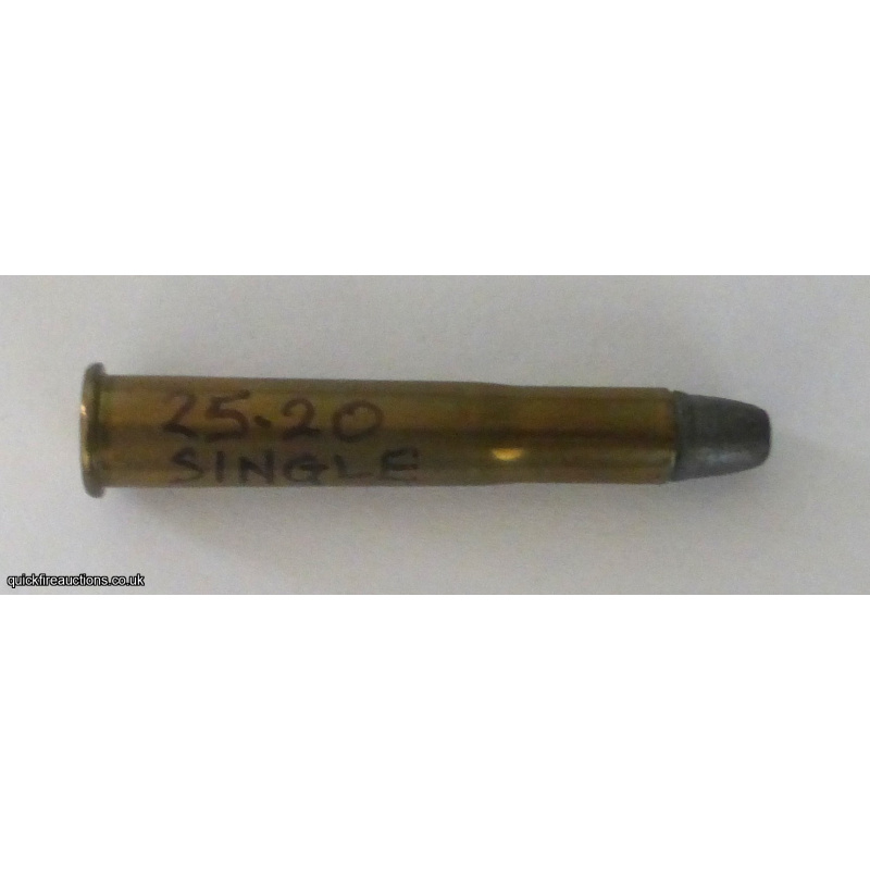 ONE INERT   25-20  SINGLE SHOT