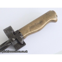 French Lebel M1886/15 Cruciform 'epee' Bayonet