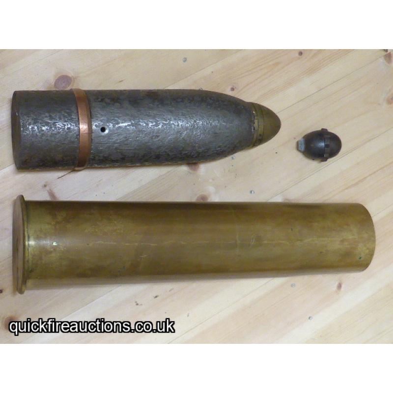 WW1 German 10.5cm HE Round for 10cm Field Guns, K04/14/17