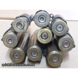 Specimen belt of 7.92mm Mauser rounds
