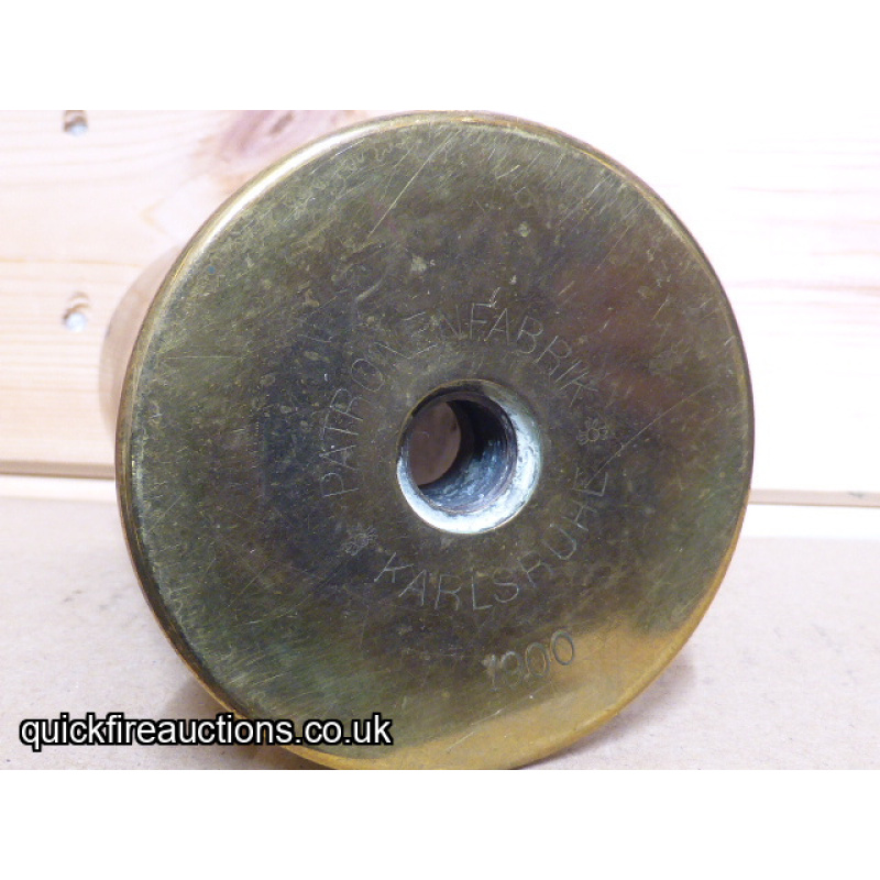 Pre WW1 German 6cm L/15 Mountain Gun case.