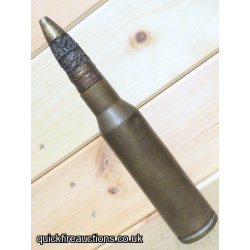 WW2 French 25mm Hotchkiss AA Gun HE Round