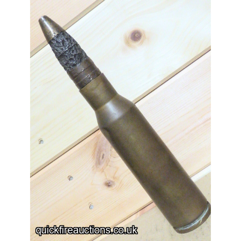 WW2 French 25mm Hotchkiss AA Gun HE Round