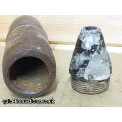 WW2 German 3.7cm Pak36 Sprgr40 HE Projectile