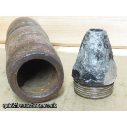 WW2 German 3.7cm Pak36 Sprgr40 HE Projectile