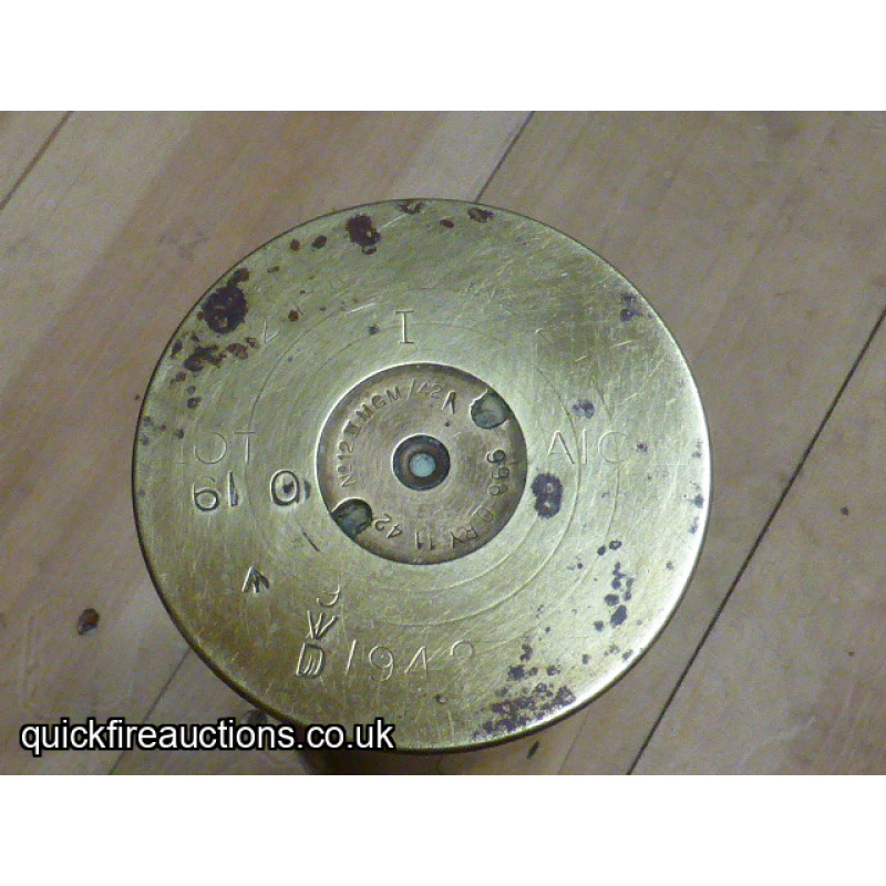 WW2 British Fired 2Pr No2 MkI Gun Practice Tracer Round