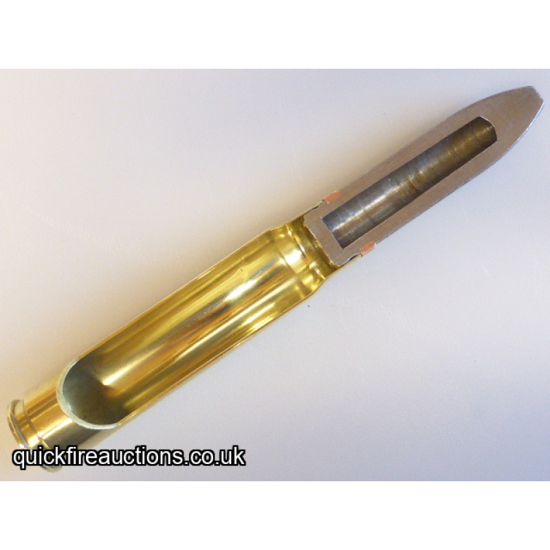  Sectioned WW2 British 20mm Hispano Ball Round