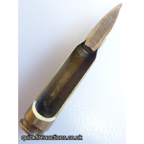 Sectioned Indian-made '7.62mm NATO' Ball Round