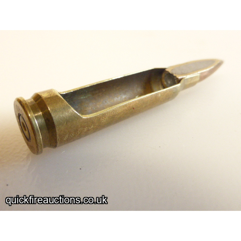 Sectioned Indian-made '7.62mm NATO' Ball Round