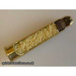 WW2 Sectioned 303 Blank round with rose crimp